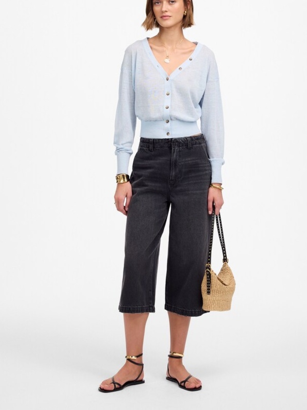 Madewell Denim Culottes Sz 30